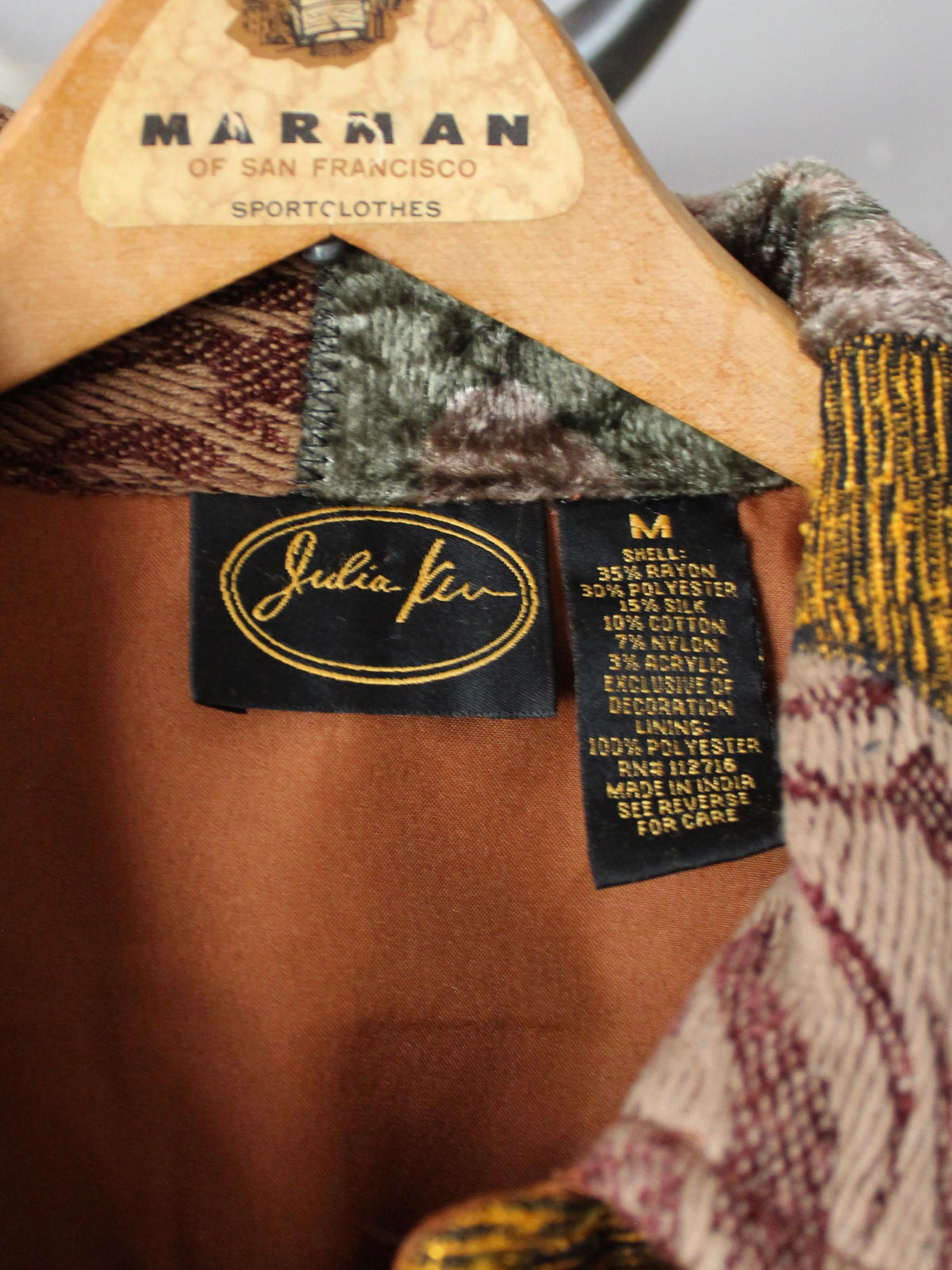 VINTAGE BOHEMIAN PATCHWORK JACKET