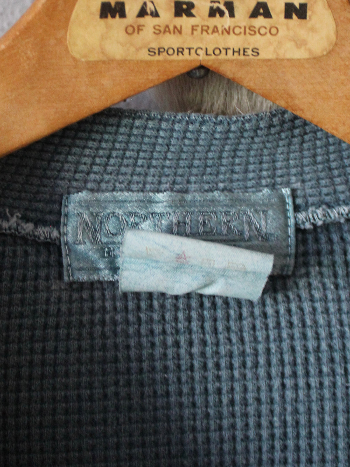VINTAGE WAFFLE KNIT TOP