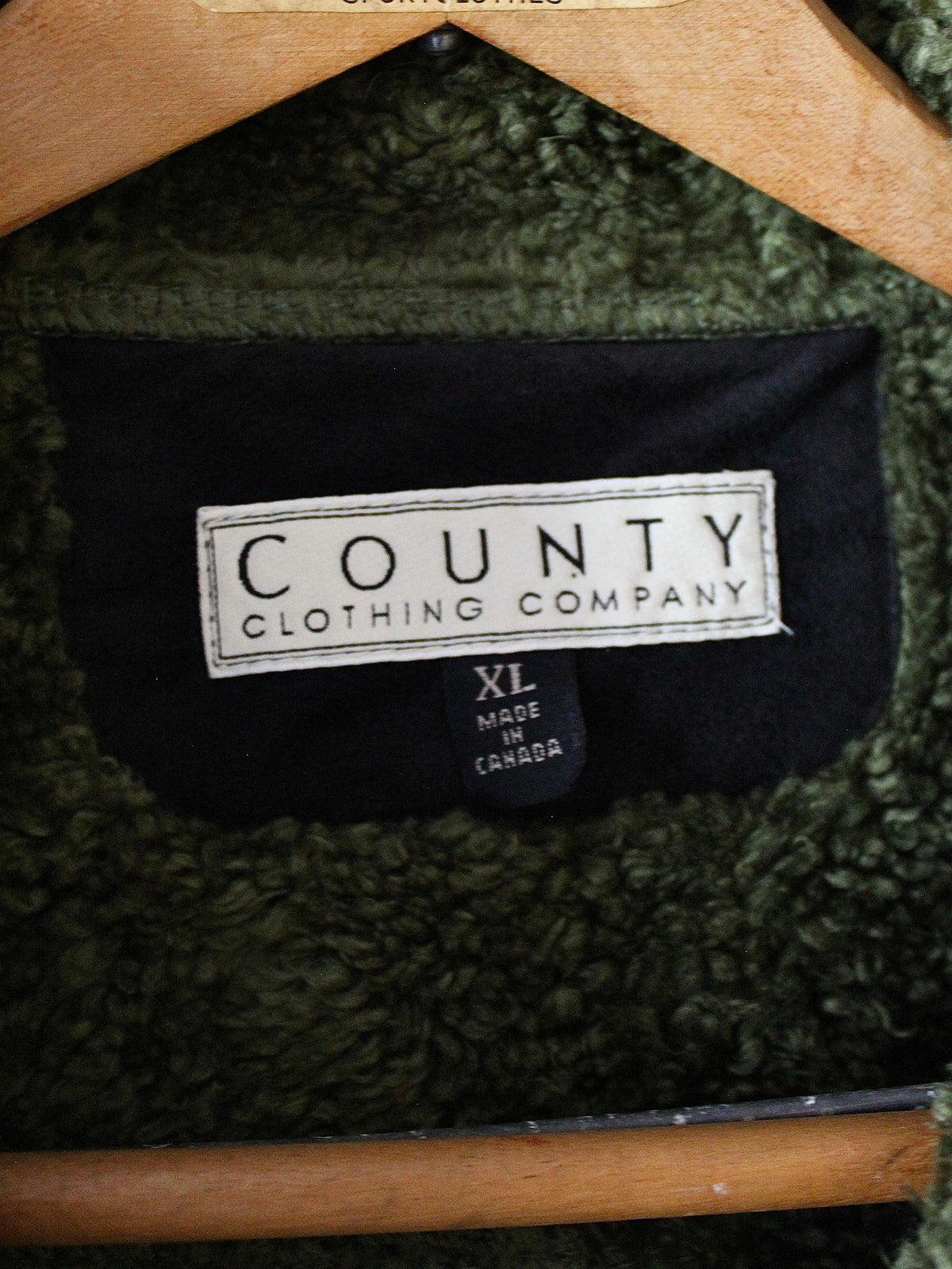 VINTAGE GREEN PENNY LANE STYLE PLUSH COAT