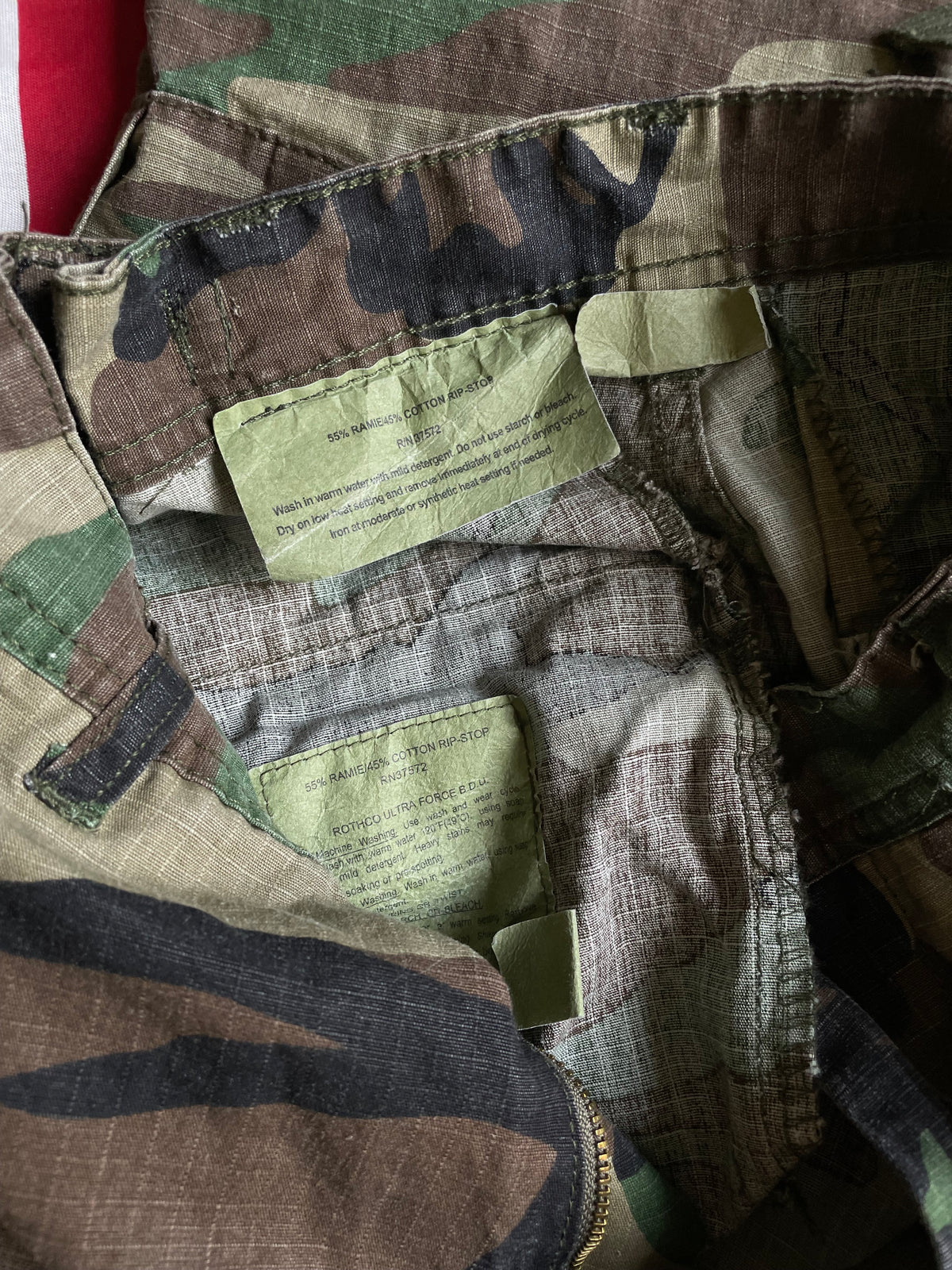 CAMO ULTRA FORCE BDU PANTS