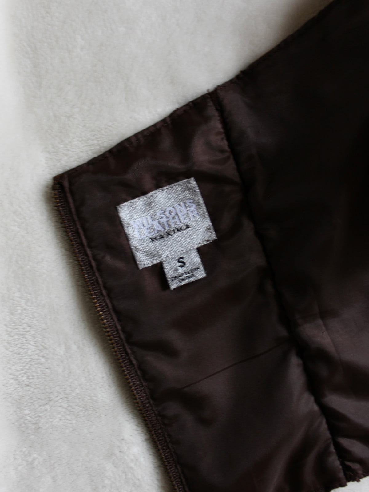 RARE GENUINE LEATHER STRIPED SET