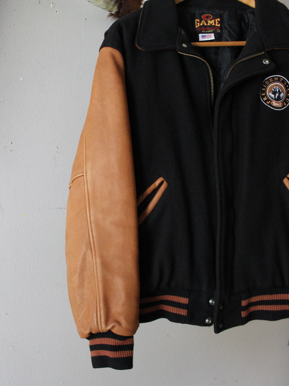 VINTAGE CONTRAST BOMBER JACKET