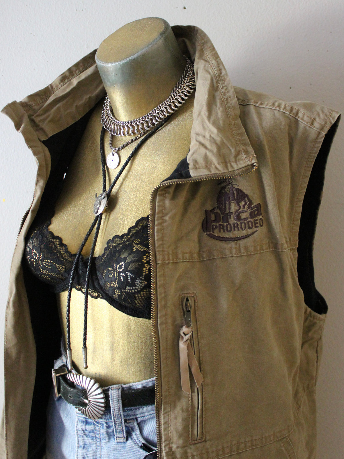 PRCA RODEO CANVAS VEST