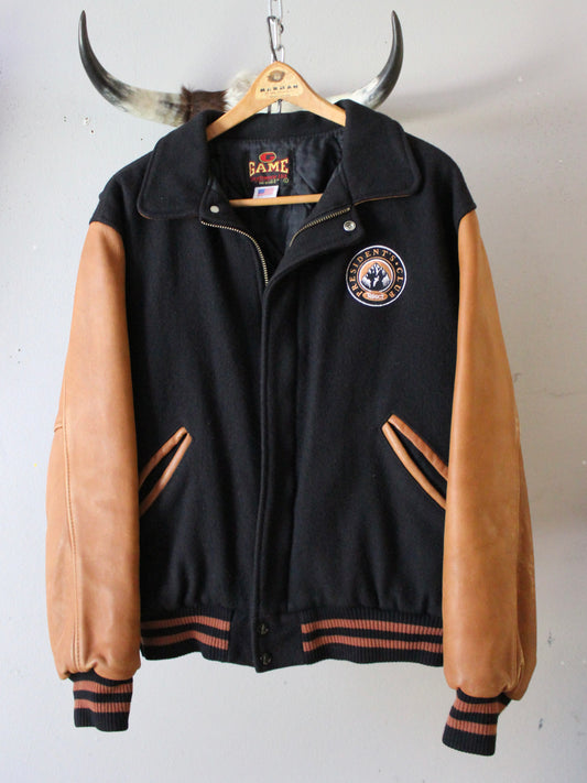 VINTAGE CONTRAST BOMBER JACKET