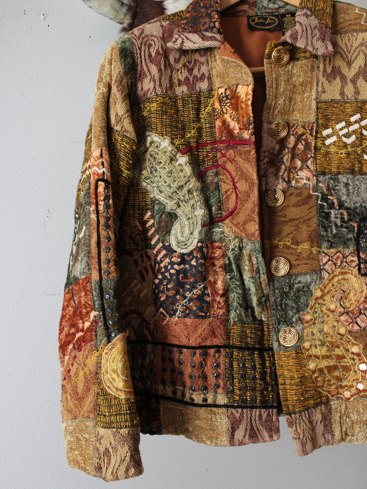 VINTAGE BOHEMIAN PATCHWORK JACKET