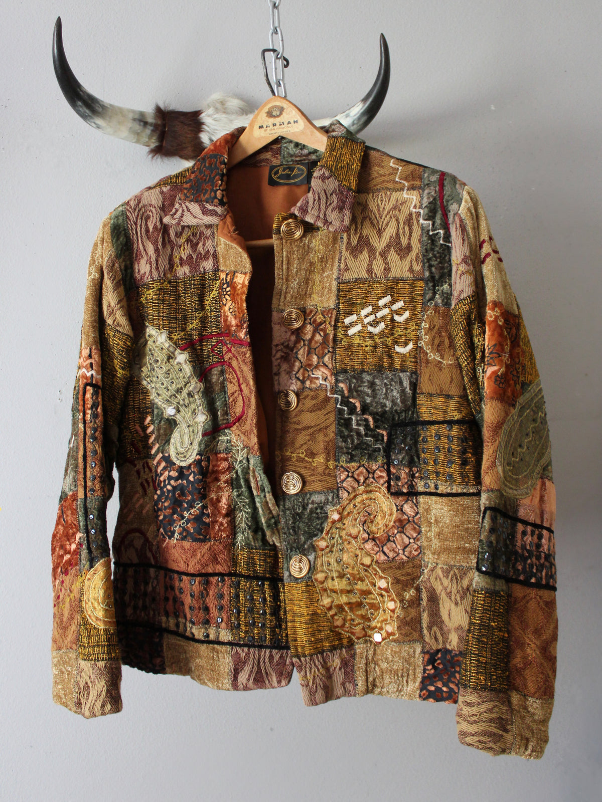 VINTAGE BOHEMIAN PATCHWORK JACKET