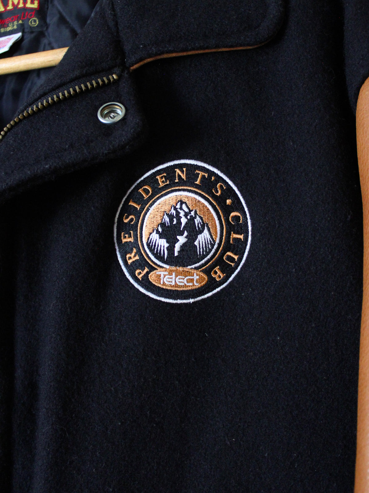 VINTAGE CONTRAST BOMBER JACKET