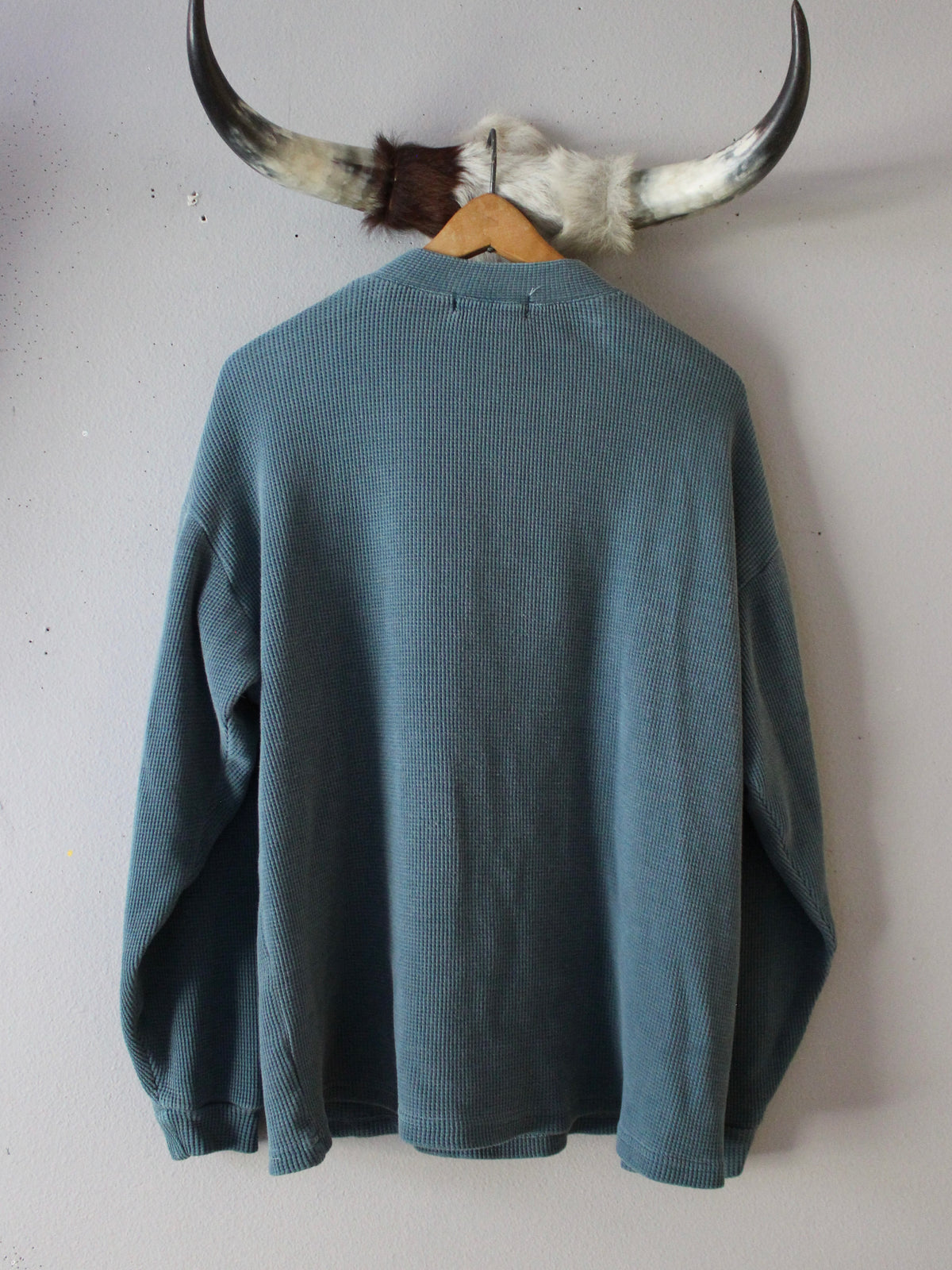 VINTAGE WAFFLE KNIT TOP