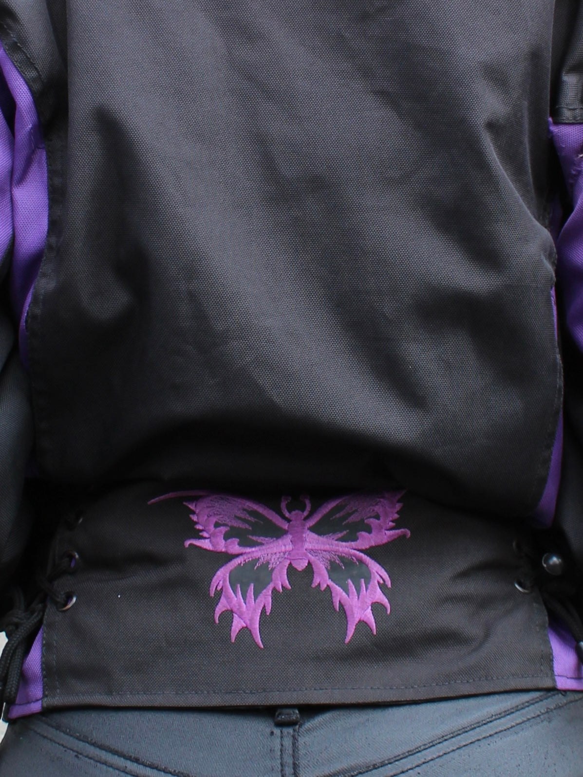 Y2K BUTTERFLY MOTORCYCLE JACKET