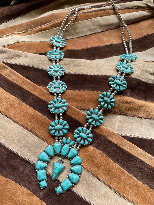 SQUASH BLOSSOM NECKLACE