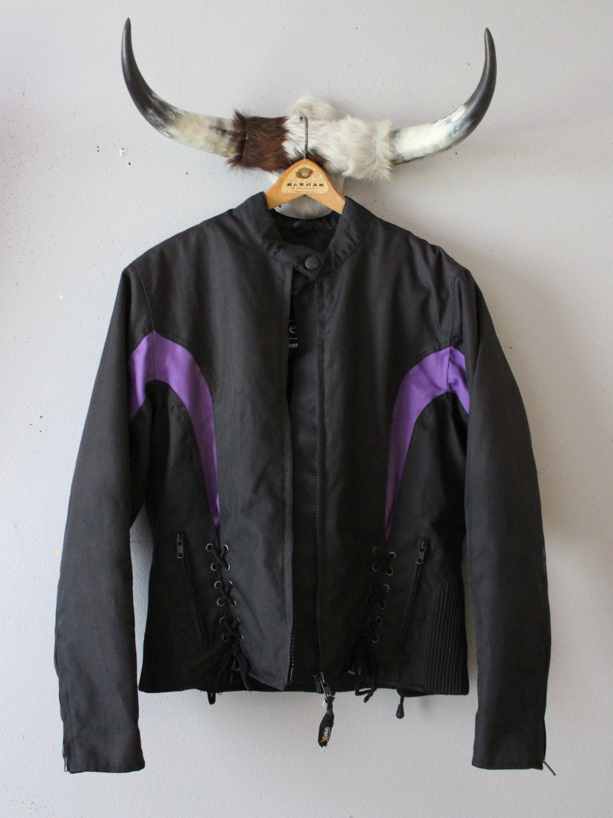 Y2K BUTTERFLY MOTORCYCLE JACKET