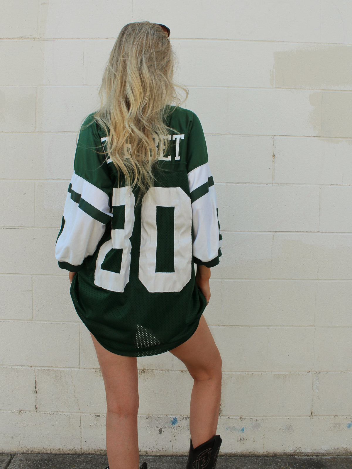 VINTAGE NEW YORK JETS CHREBET JERSEY