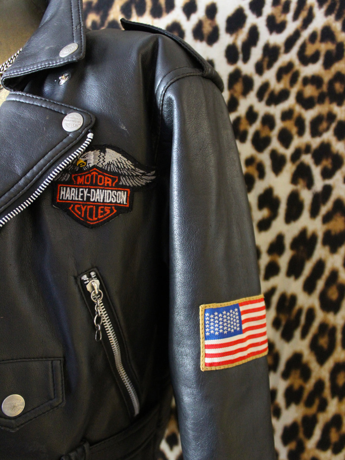 PATCHED HARLEY-DAVIDSON JACKET