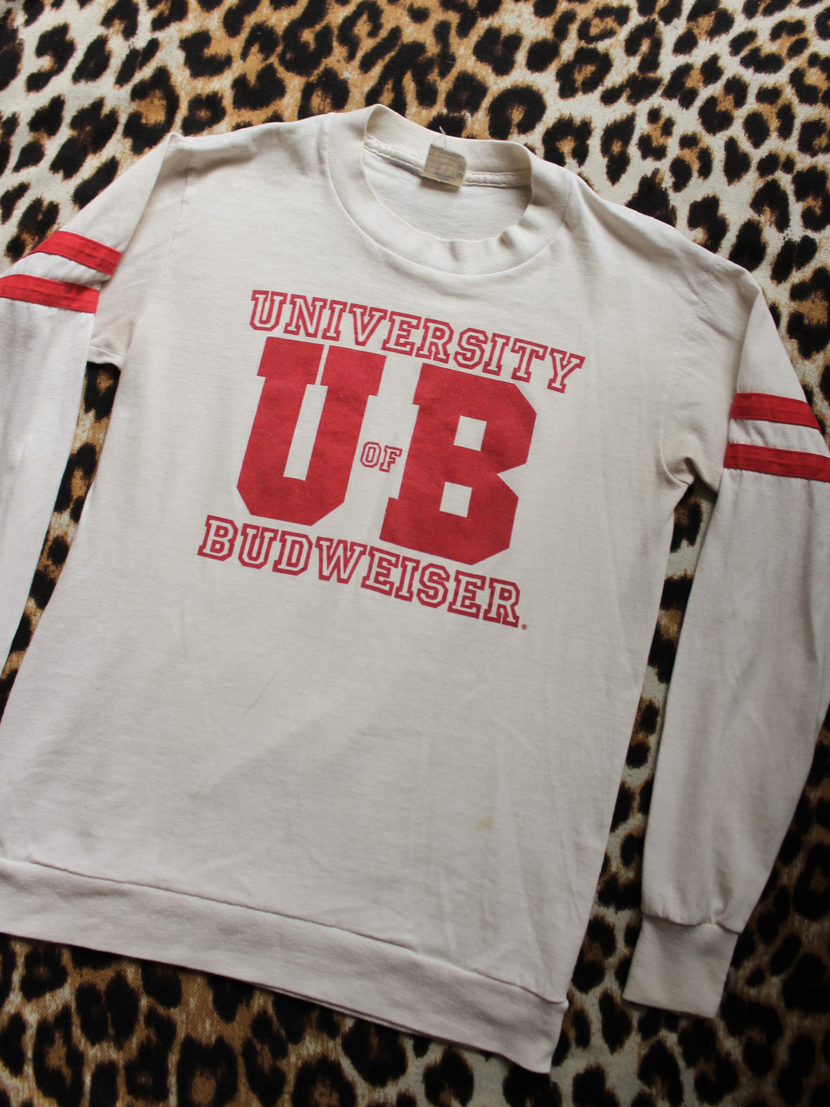 VINTAGE UNIVERSITY OF BUDWEISER SHIRT