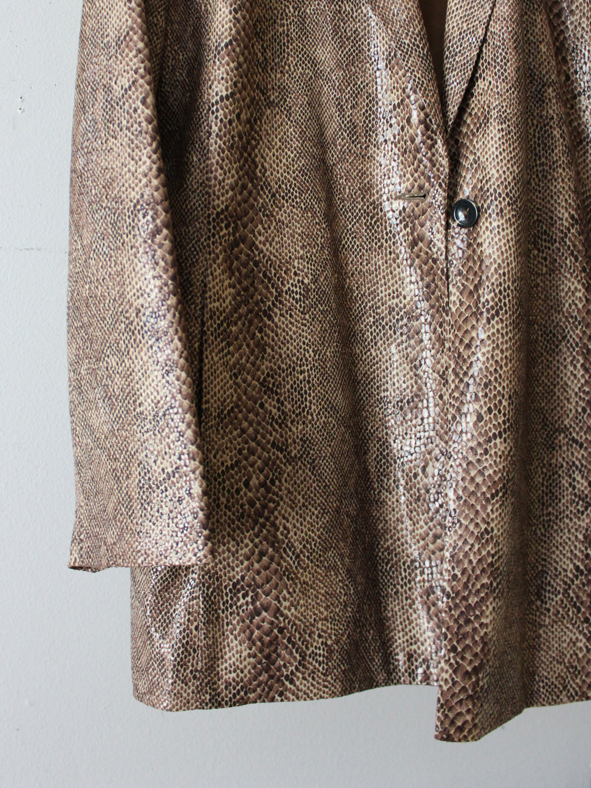 VINTAGE SNAKE PRINT BLAZER