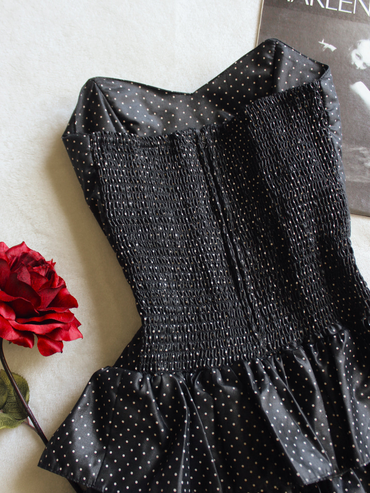 VINTAGE POLKA DOT DRESS