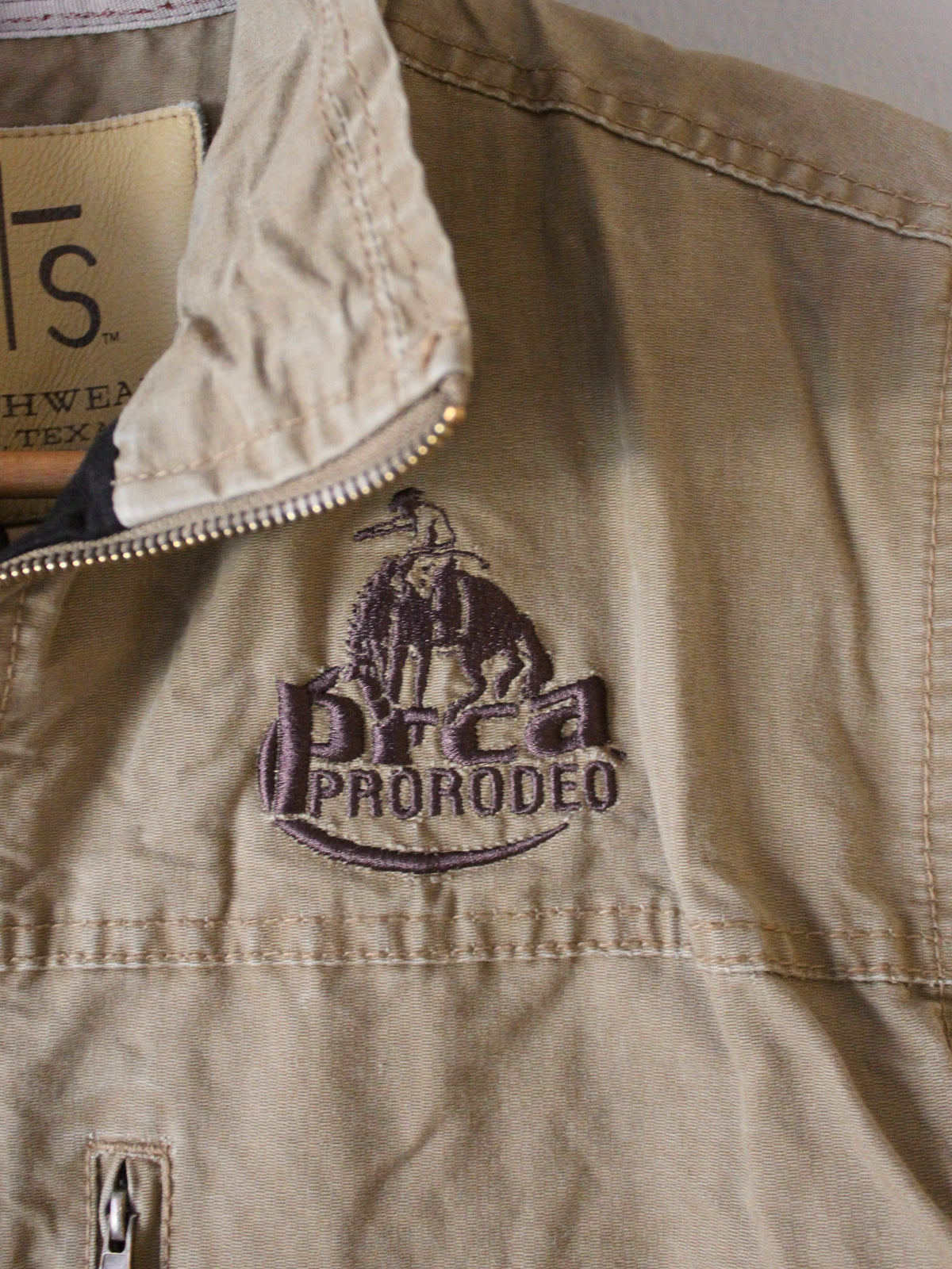 PRCA RODEO CANVAS VEST