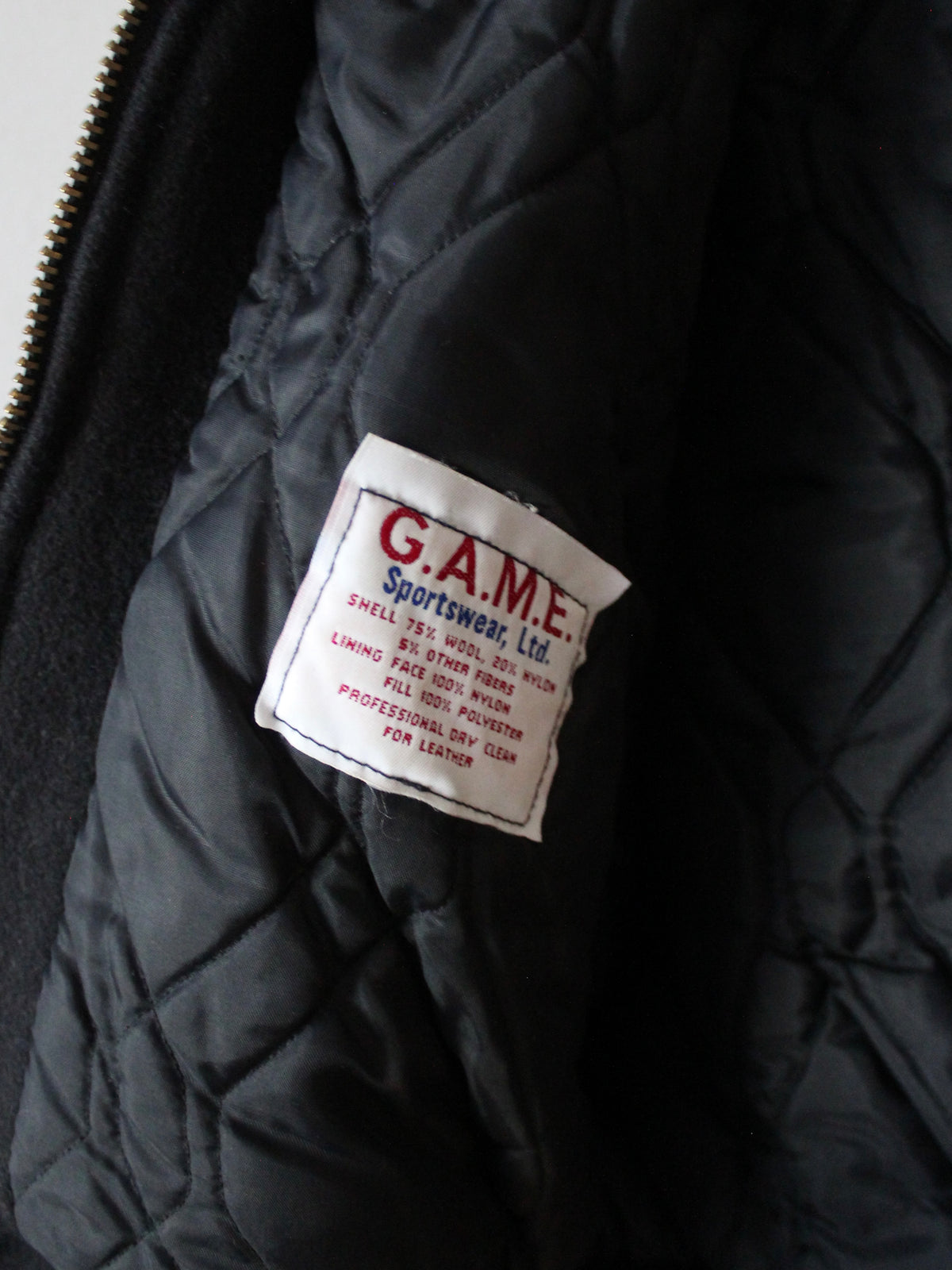 VINTAGE CONTRAST BOMBER JACKET