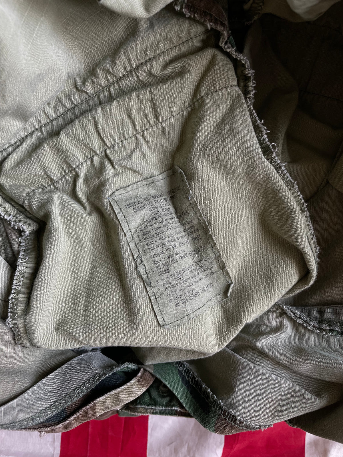 CAMO TACTICAL BDU PANTS #3