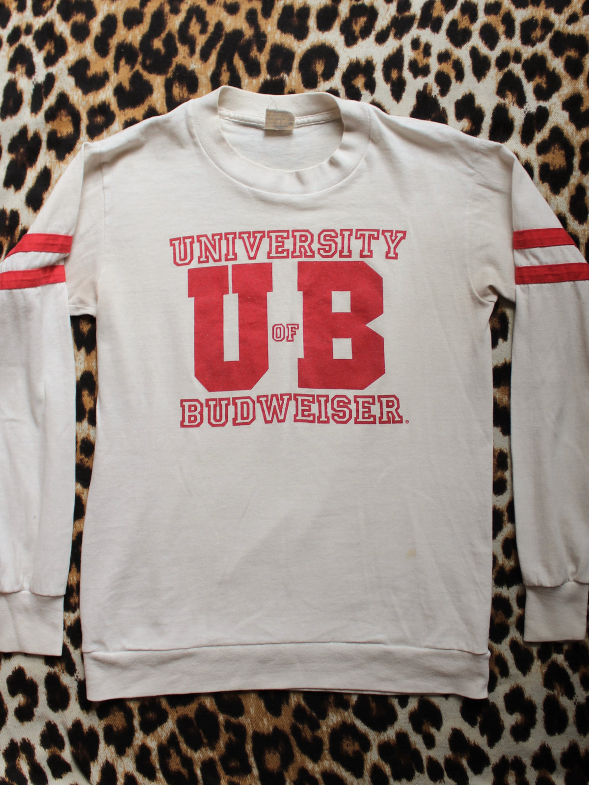 VINTAGE UNIVERSITY OF BUDWEISER SHIRT
