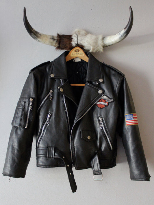 PATCHED HARLEY-DAVIDSON JACKET