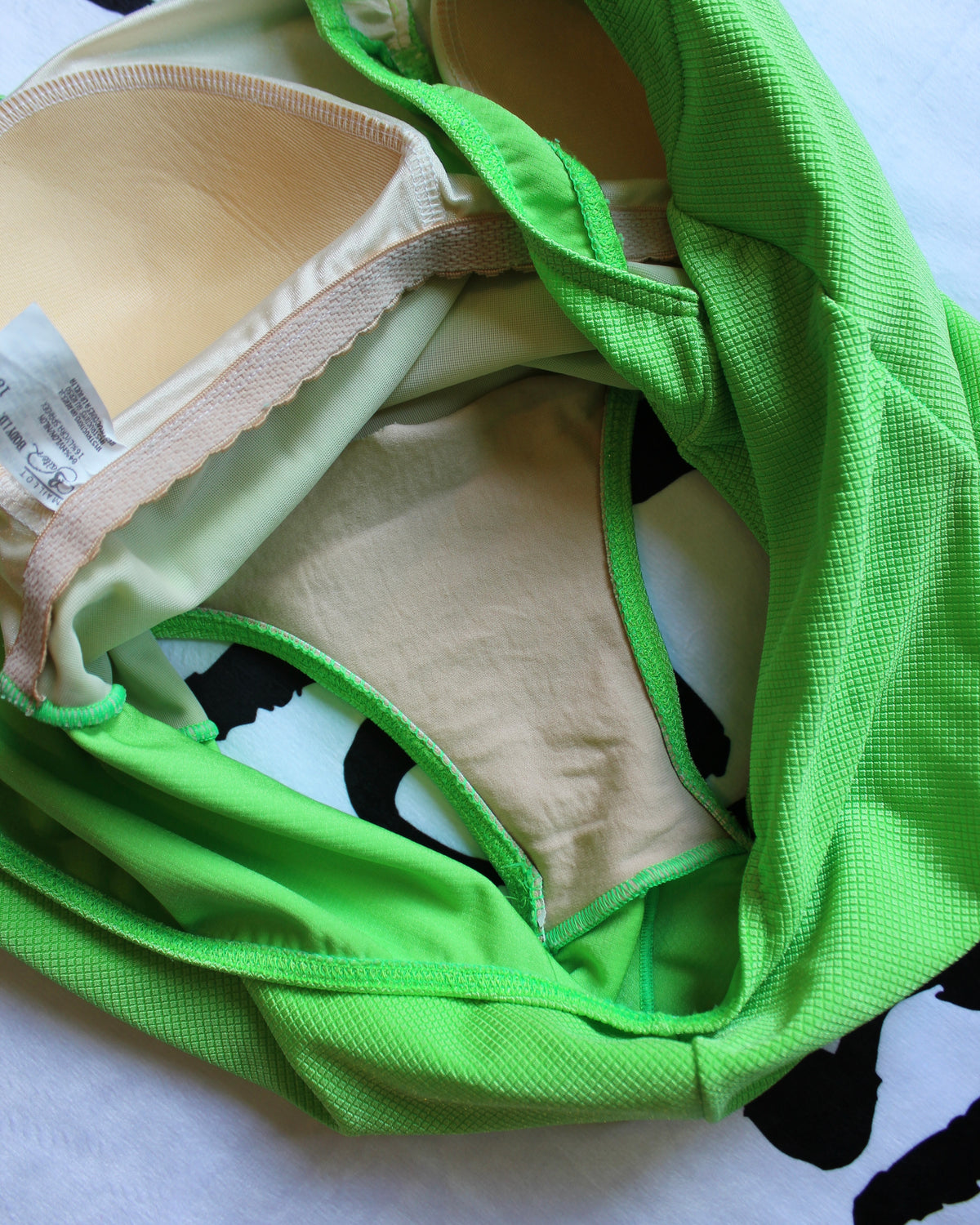 VINTAGE GREEN ONE PIECE
