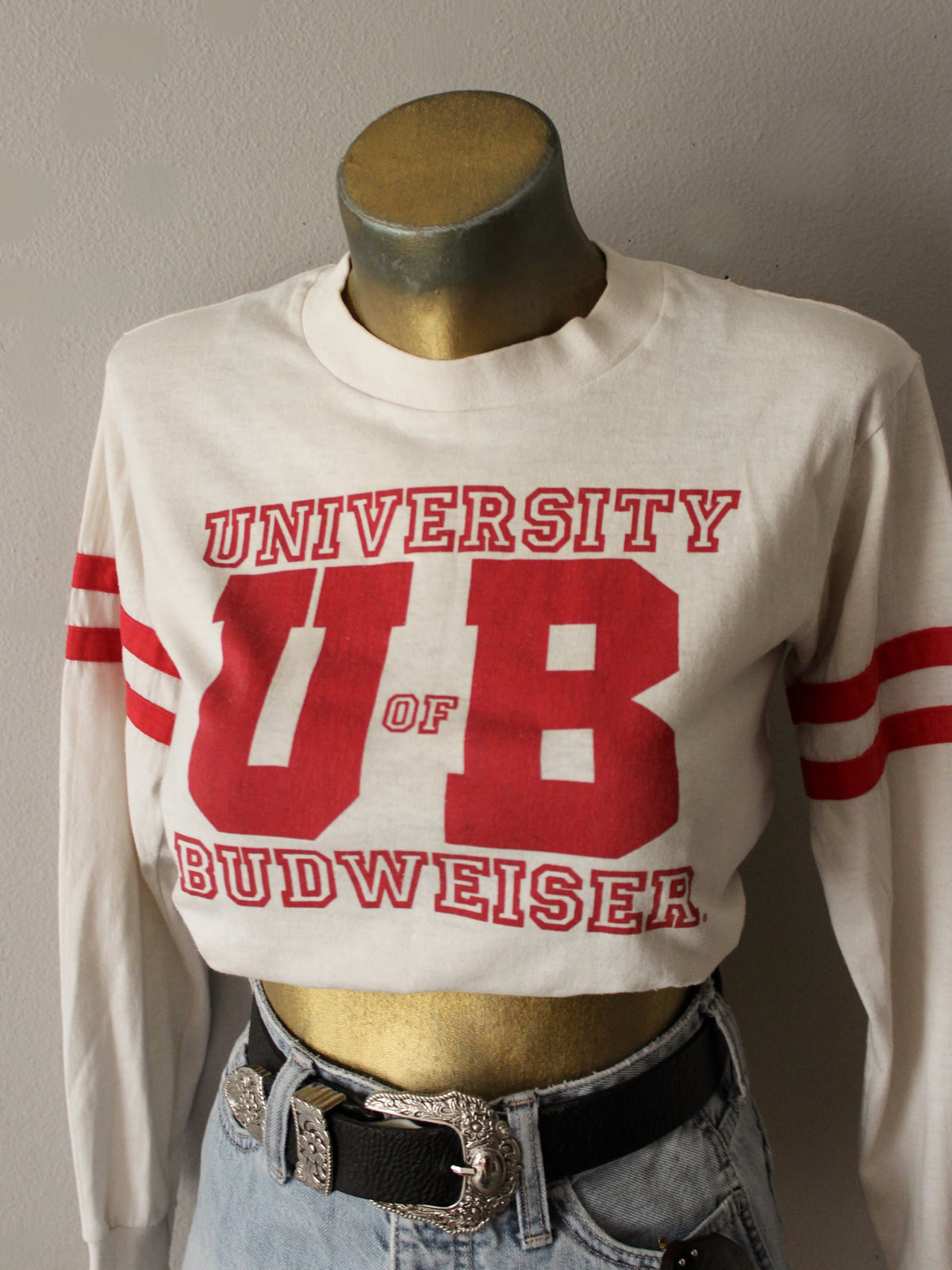 VINTAGE UNIVERSITY OF BUDWEISER SHIRT