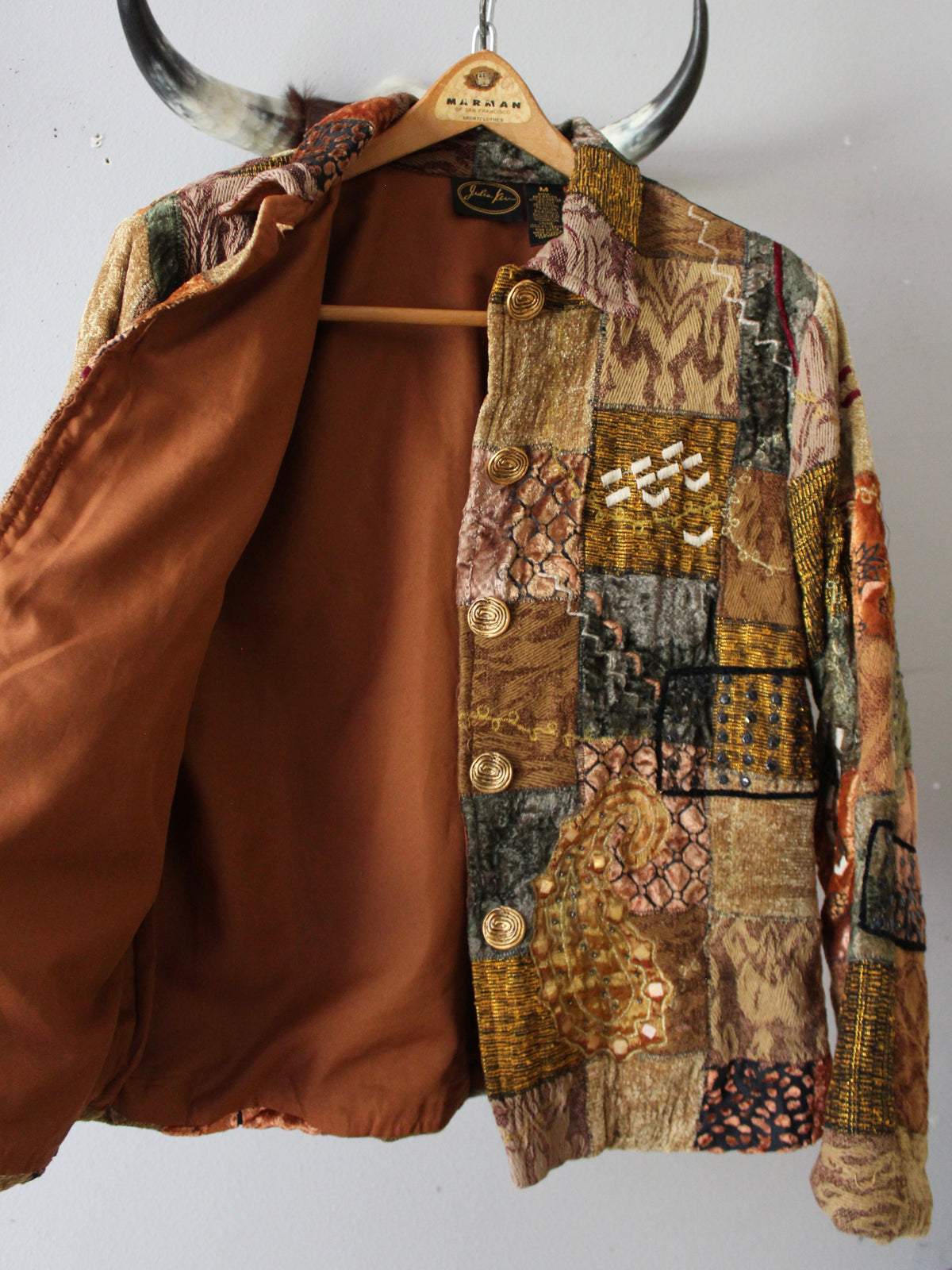 VINTAGE BOHEMIAN PATCHWORK JACKET