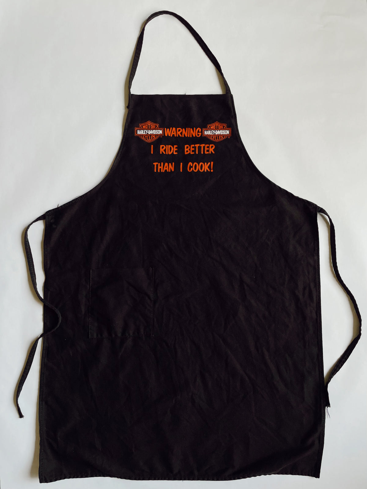 VTG HARLEY-DAVIDSON APRON