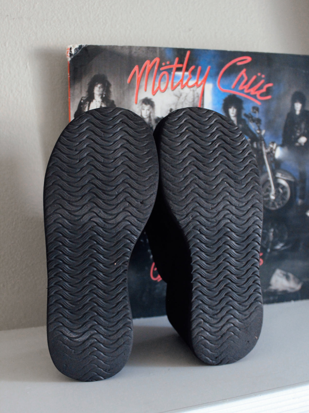 SLIDE ON PLATFORM LOAFERS