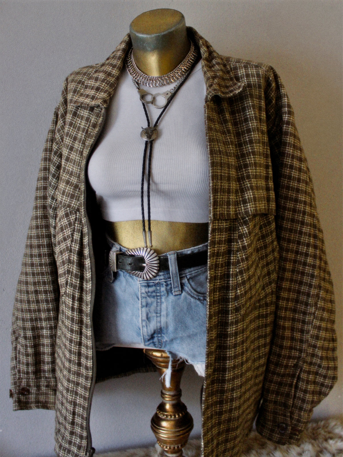 VINTAGE FLANNEL JACKET