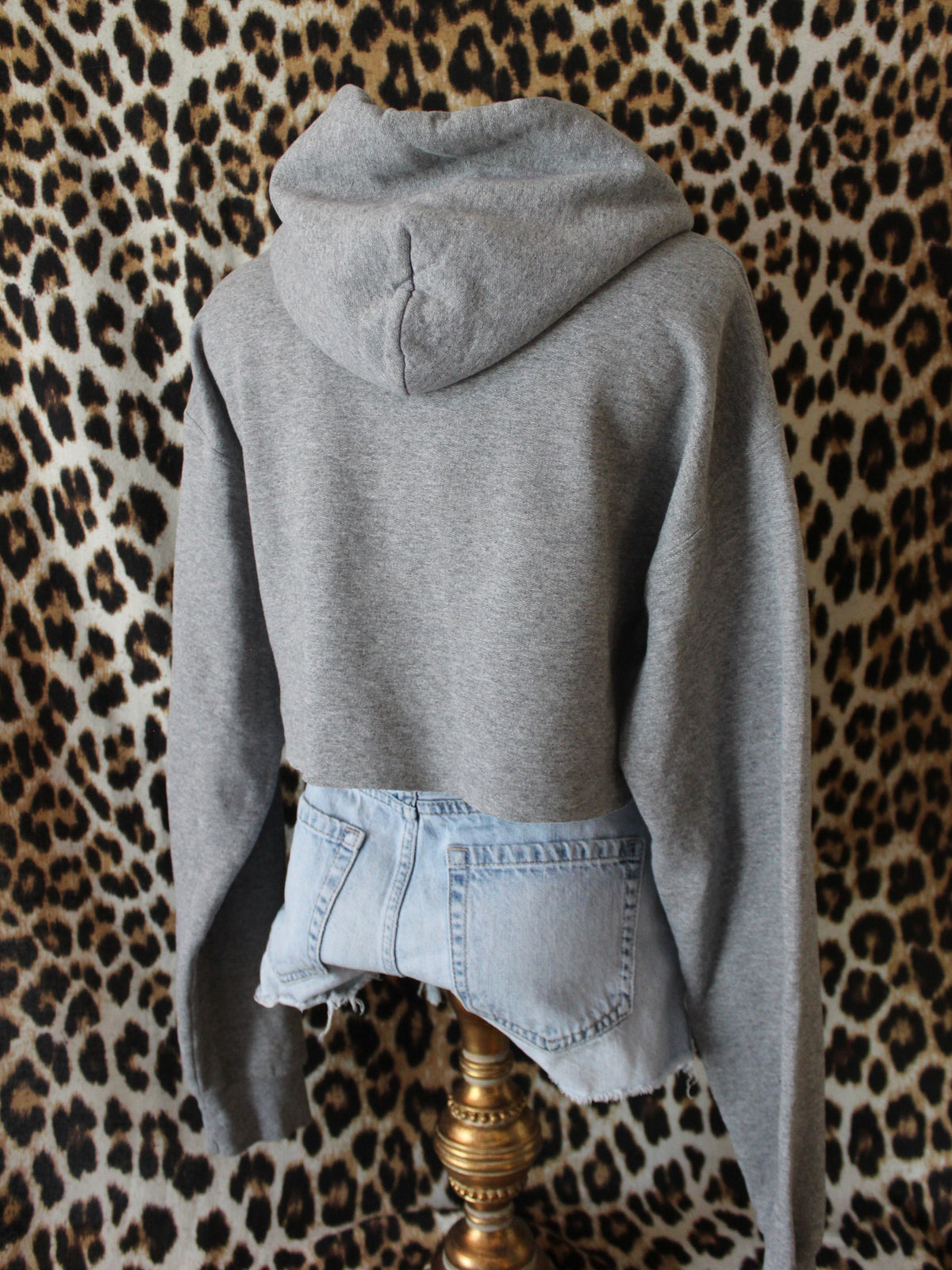 CROPPED FREDDIE MERCURY “WE ARE THE CHAMPIONS” HOODIE