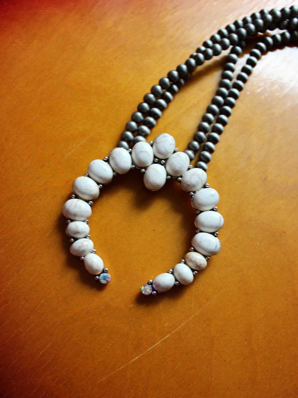 LIGHT SQUASH BLOSSOM NECKLACE