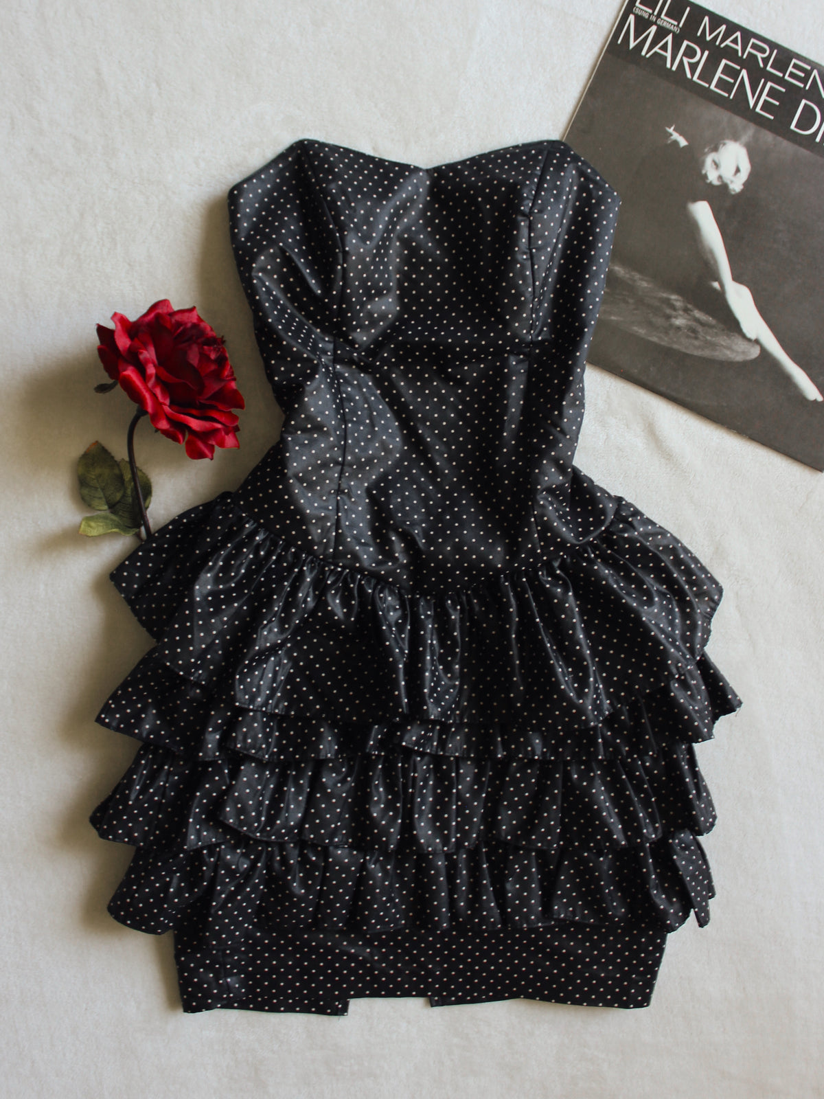 VINTAGE POLKA DOT DRESS