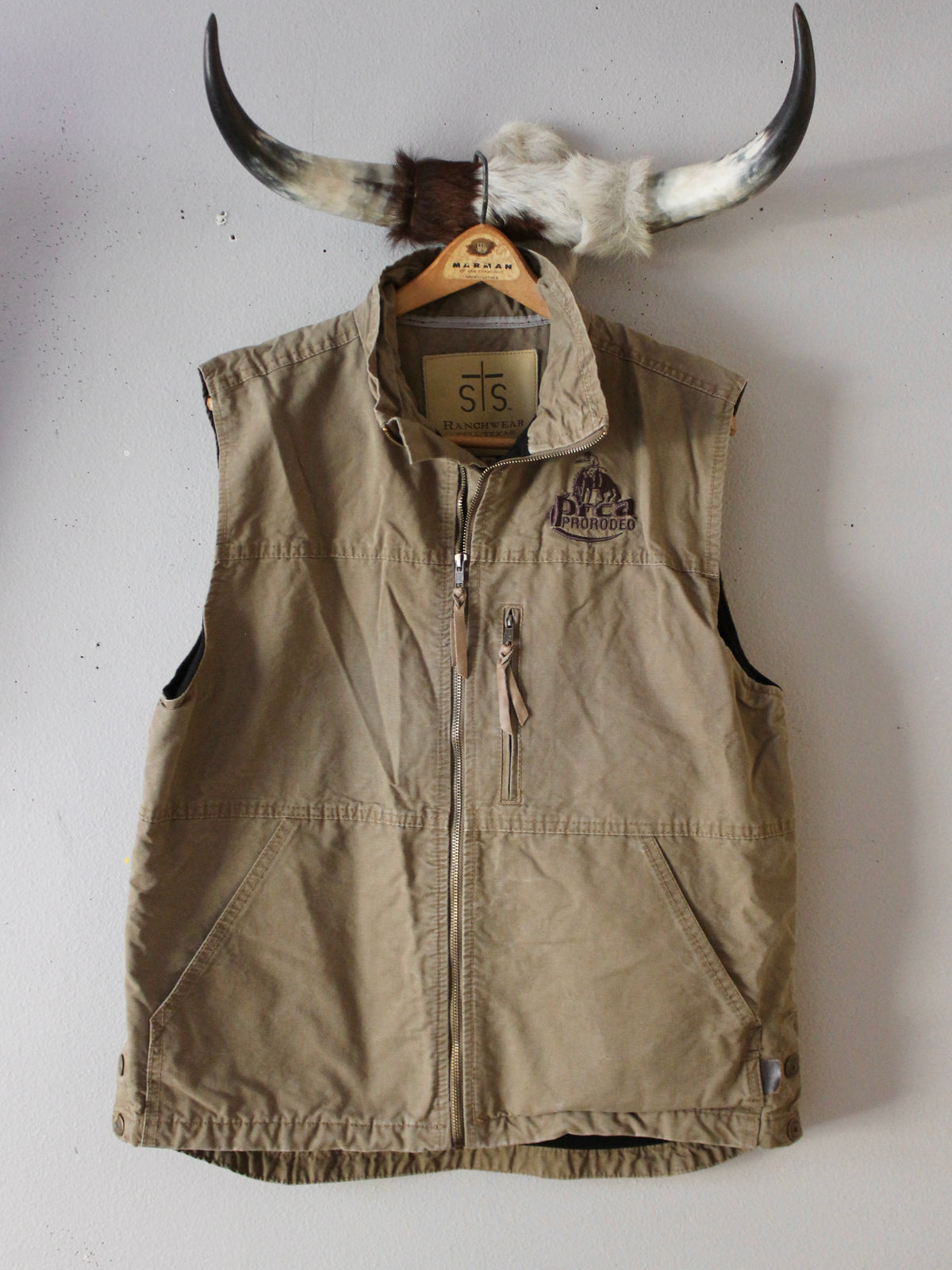 PRCA RODEO CANVAS VEST