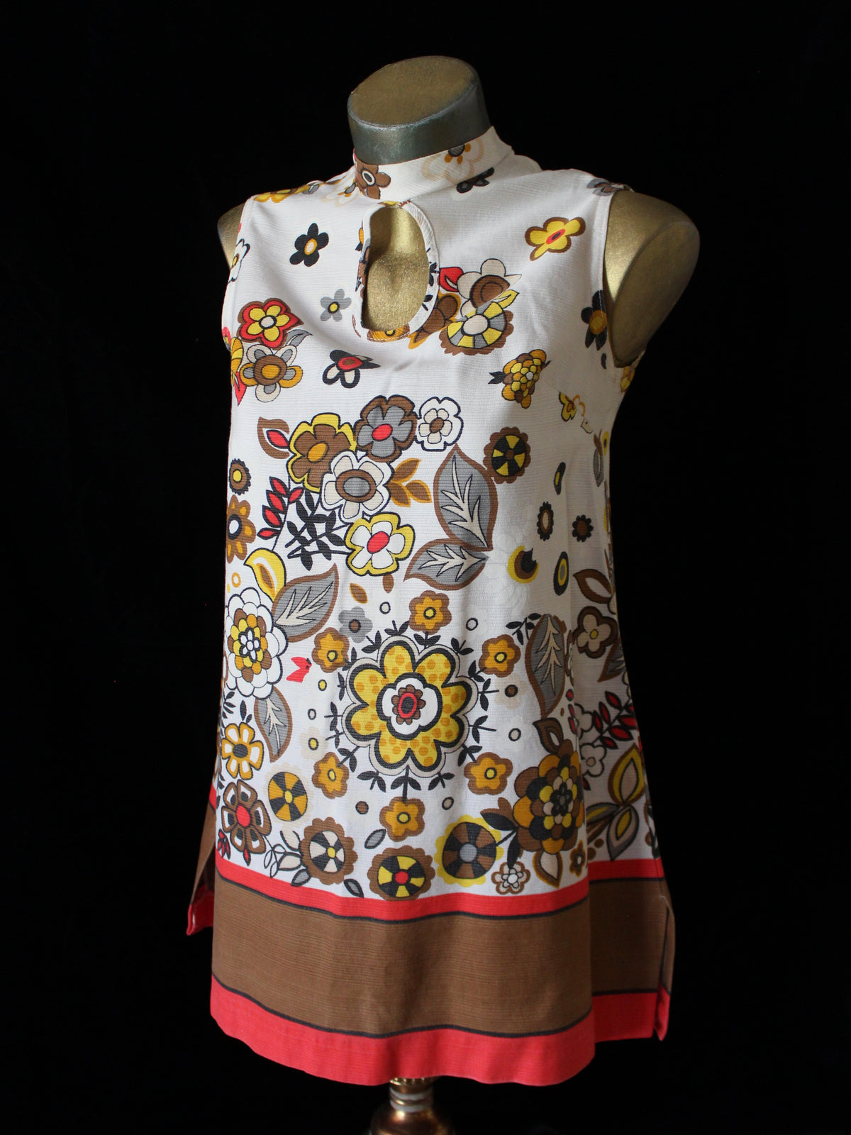 VINTAGE 60s/70s MINI DRESS