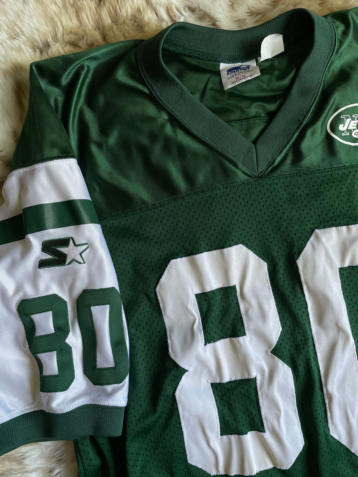 VINTAGE NEW YORK JETS CHREBET JERSEY
