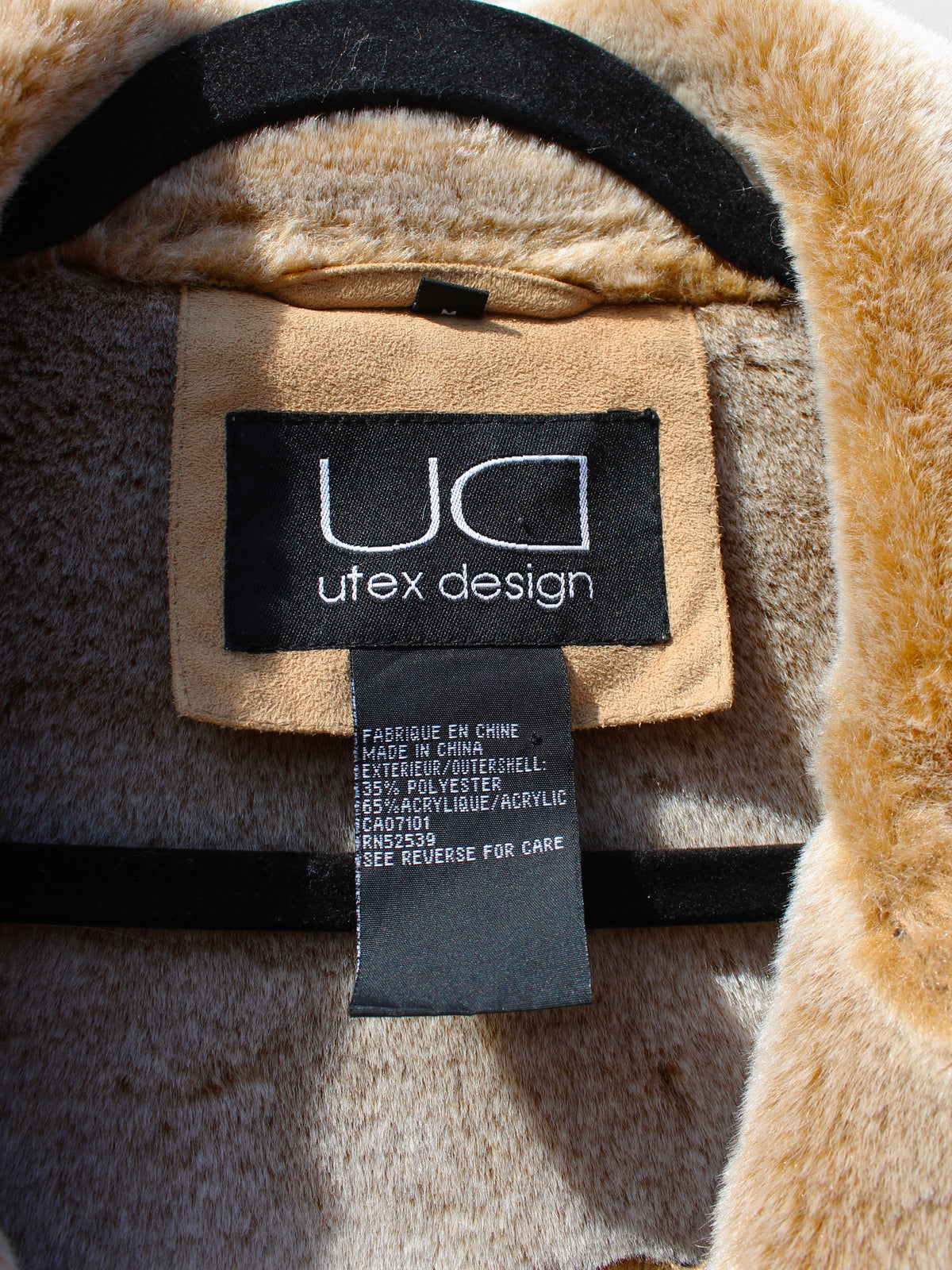 VINTAGE LONG LINE PLUSH COAT