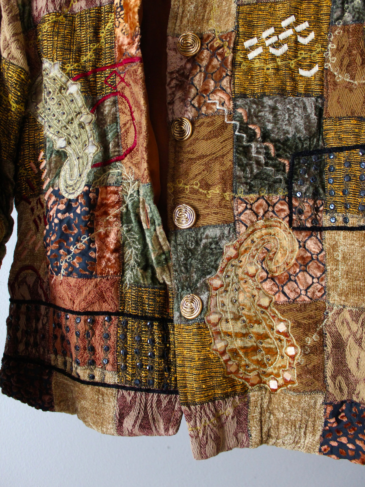 VINTAGE BOHEMIAN PATCHWORK JACKET