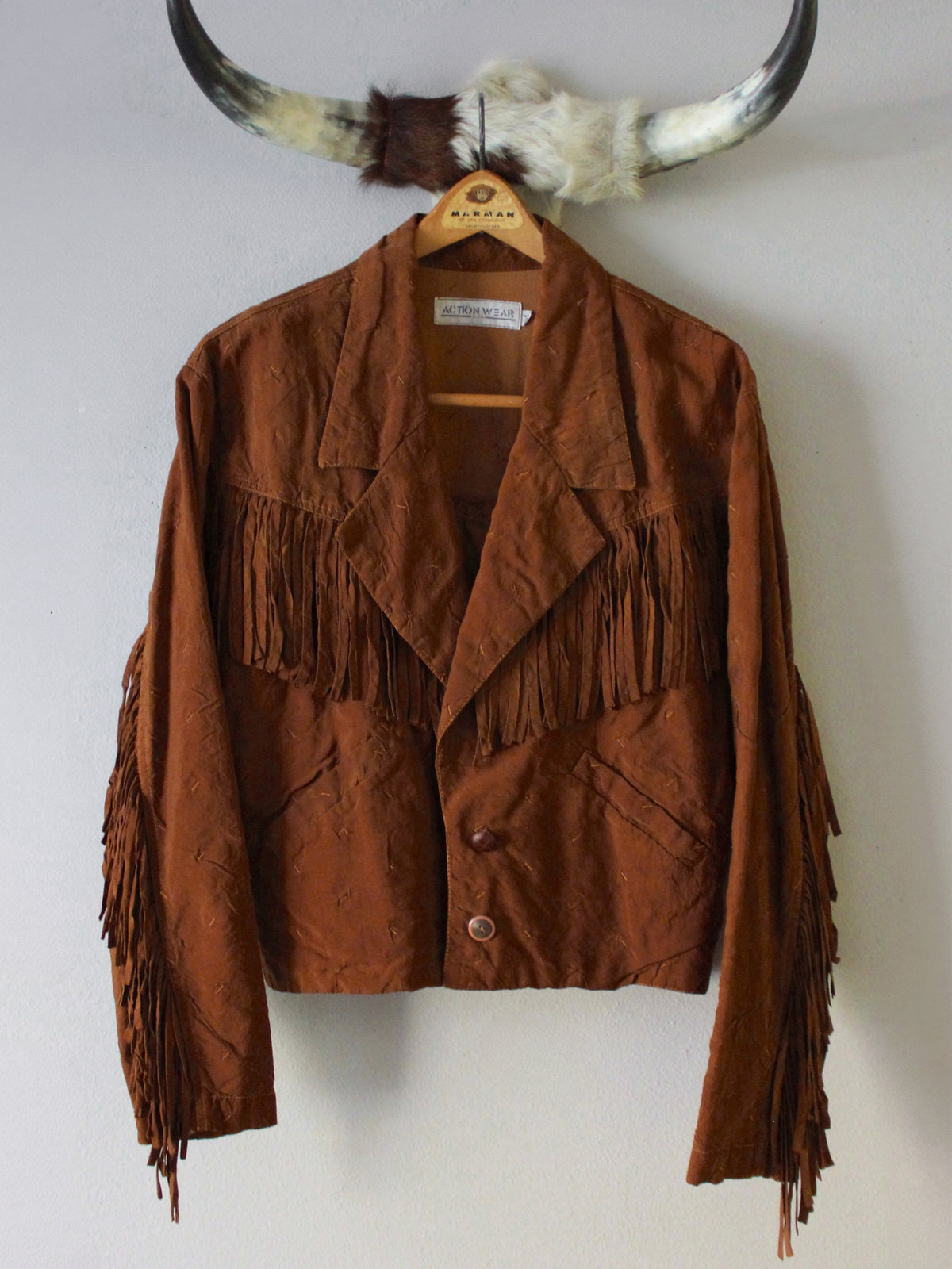 VINTAGE FRINGE JACKET