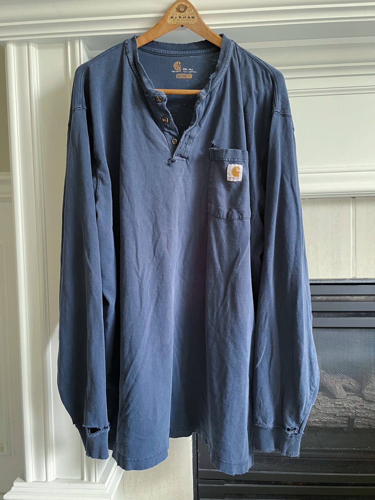 THRASHED CARHARTT LONG SLEEVE