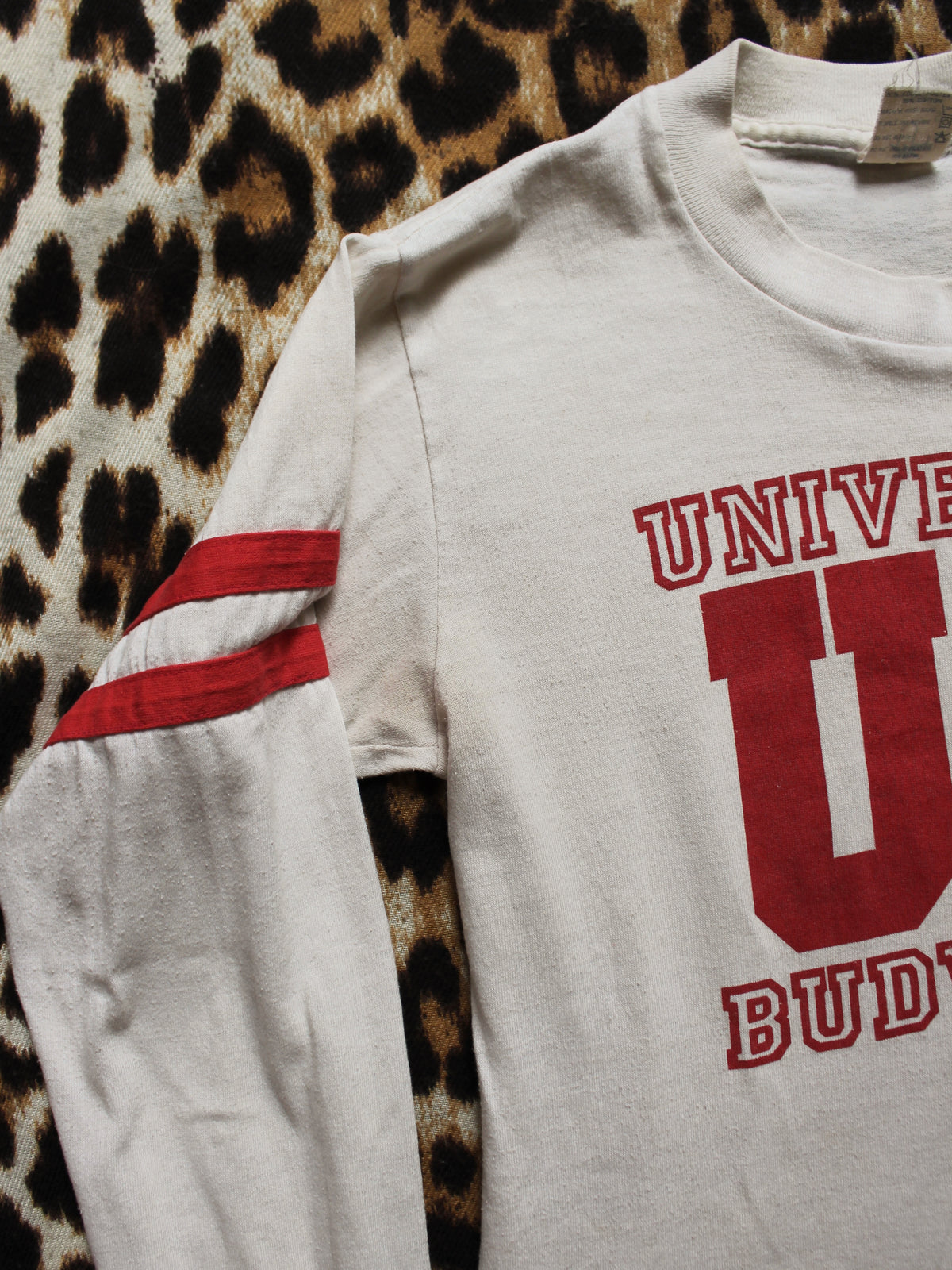 VINTAGE UNIVERSITY OF BUDWEISER SHIRT
