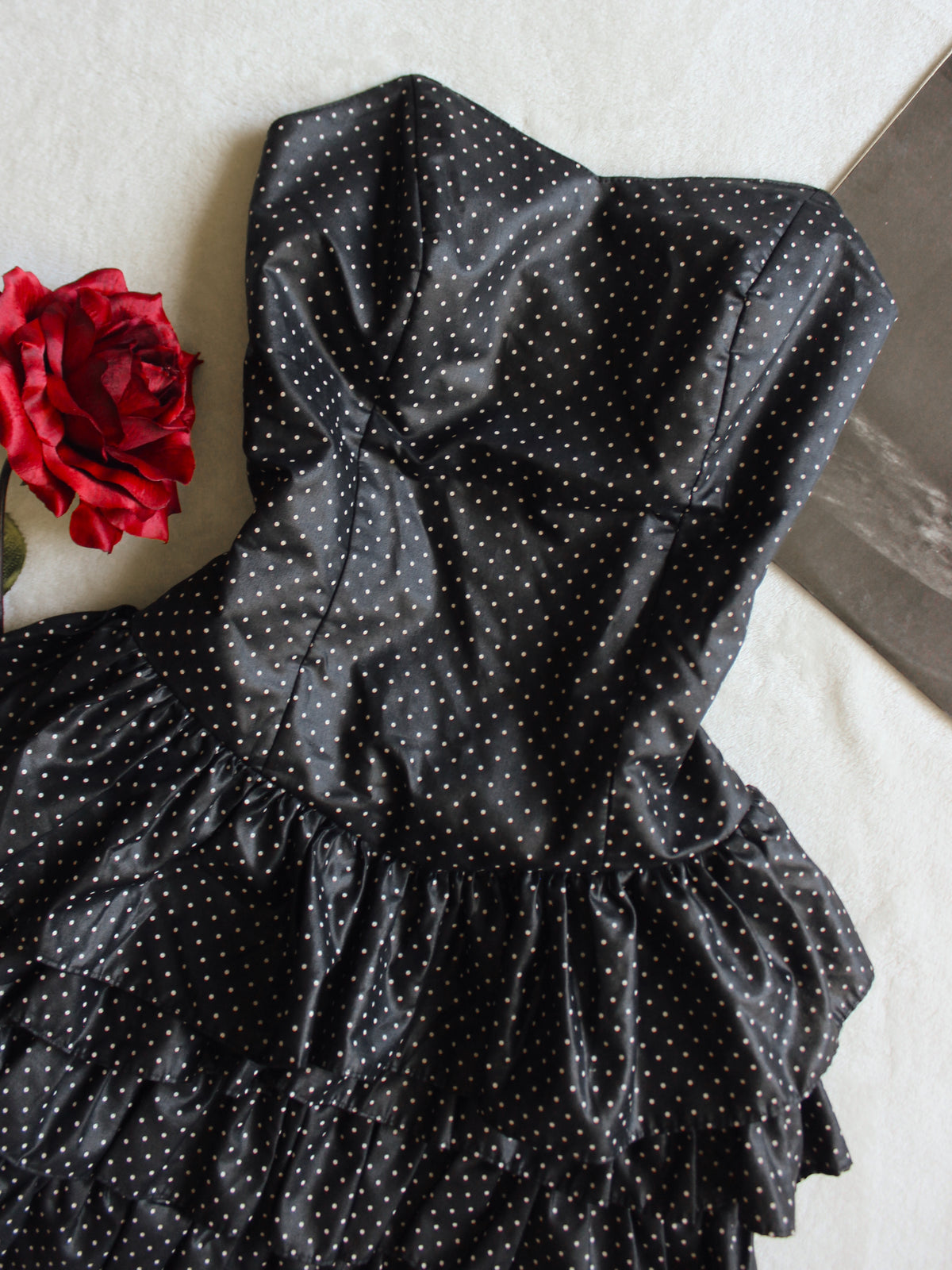 VINTAGE POLKA DOT DRESS