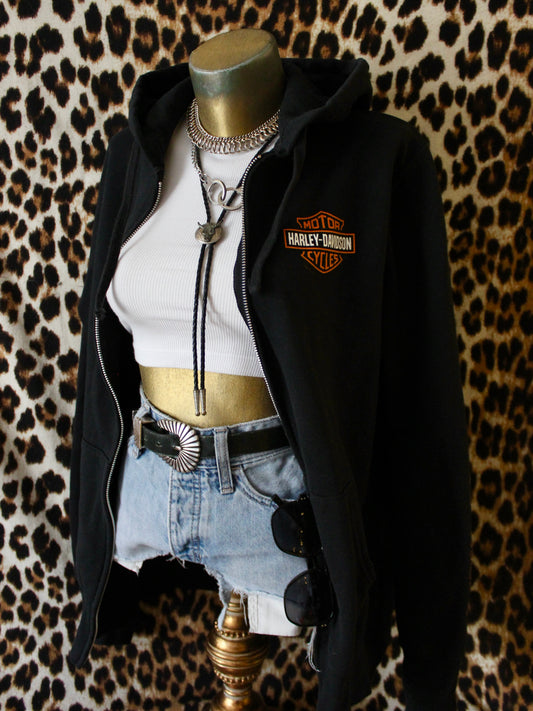 HARLEY-DAVIDSON ZIP UP HOODIE