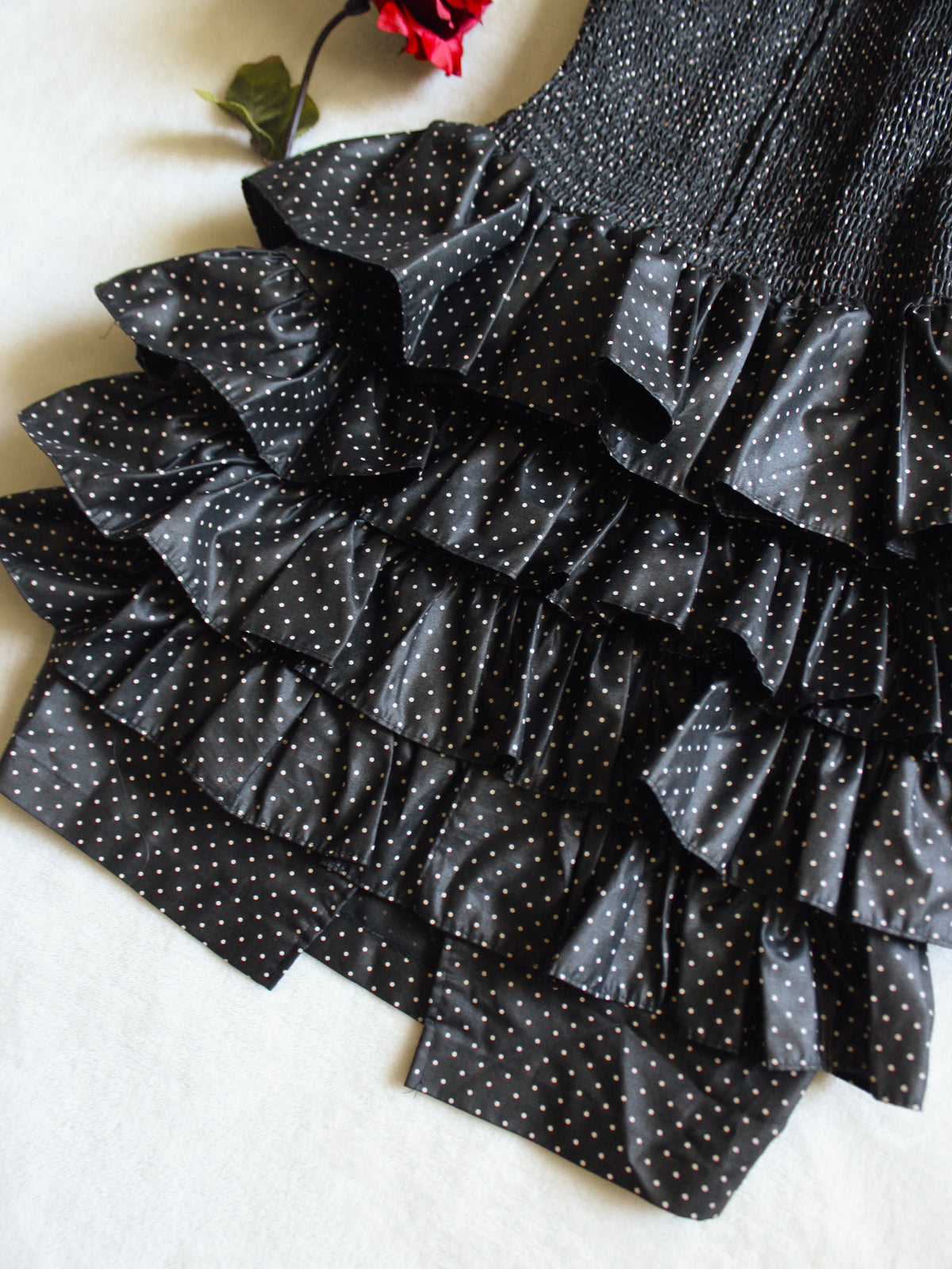 VINTAGE POLKA DOT DRESS