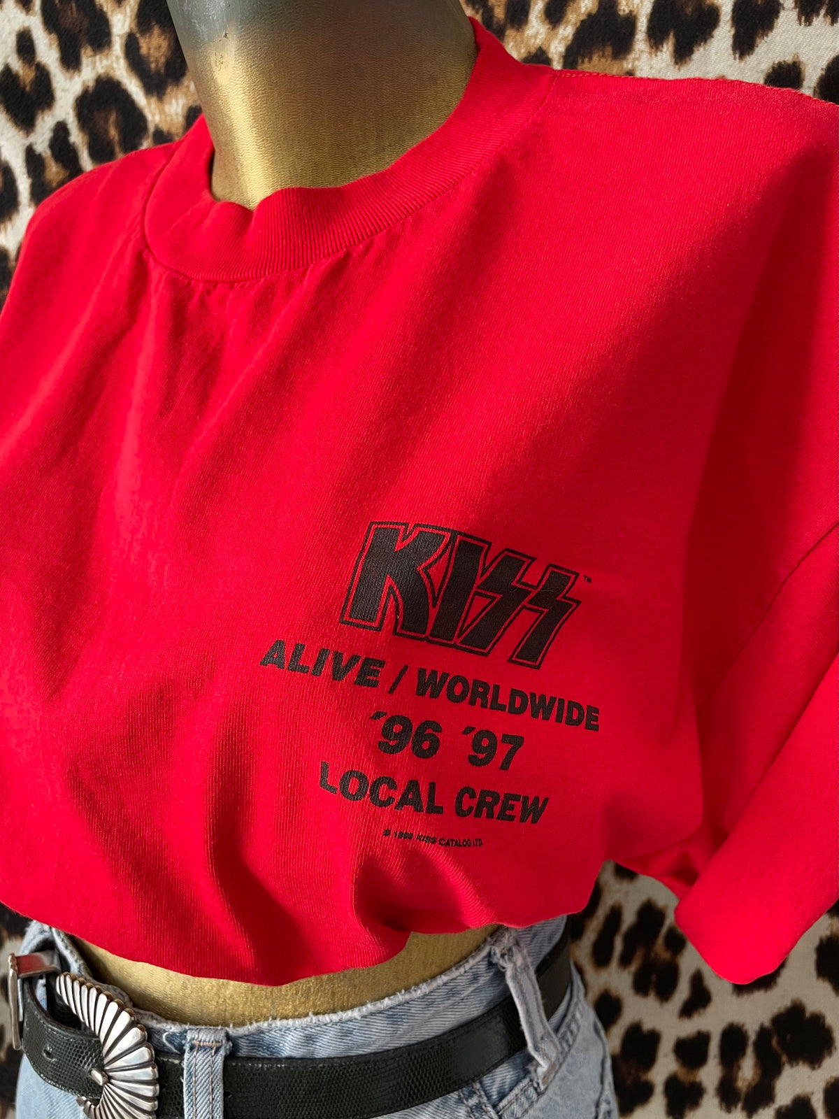 VINTAGE KISS ‘96/‘97 LOCAL CREW TEE